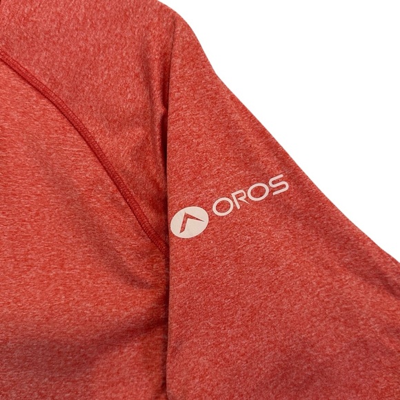 OROS Men’s SolarCore Explorer Quarter Zip Pullover Heather Orange Size‎ Large - Picture 9 of 16